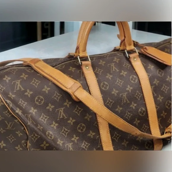 💫 LV Bandouliere 55 W/COA, LV Strap, LV Dust Bag & Luggage Tag! - Picture 13 of 16